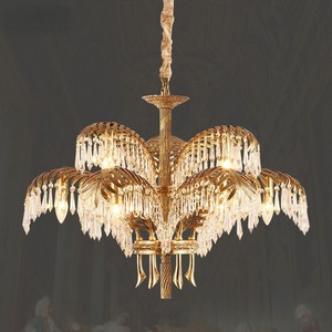 ENSEMBLE Palais Français Décoratif Designer Éclairage Victorien De Luxe En Cristal Suspension <span class=keywords><strong>Lustre</strong></span> En Laiton Antique - Product Image 4