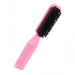 1PC <span class=keywords><strong>Brosse</strong></span> à cou de barbier style vintage à poils en nylon, <span class=keywords><strong>brosse</strong></span> double face 2-en-1 pour le nettoyage après la <span class=keywords><strong>coupe</strong></span> de cheveux, outil de coiffage pour moustache et barbe - Product Image 5