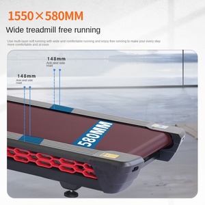 <span class=keywords><strong>Tapis</strong></span> roulant avec grand écran Machine d'exercice de marche électrique multifonctionnelle <span class=keywords><strong>Tapis</strong></span> roulant de luxe intérieur antichoc - Product Image 2