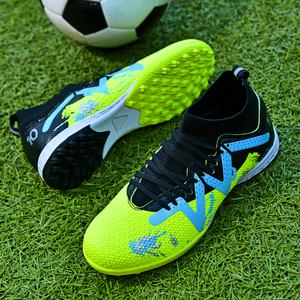 Chaussures <span class=keywords><strong>de</strong></span> <span class=keywords><strong>football</strong></span> pour hommes personnalisées en gros d'usine, crampons TF, chaussures <span class=keywords><strong>de</strong></span> compétition professionnelles, respirantes pour adultes - Product Image 3
