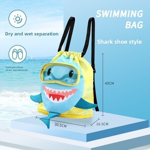 <span class=keywords><strong>Mochila</strong></span> Deportiva Impermeable de PVC con Separación para Ropa Seca y Mojada, para Niños y Niñas, de Gran Capacidad, para la Playa, Bolsa de Natación <span class=keywords><strong>Infantil</strong></span> - Product Image 6
