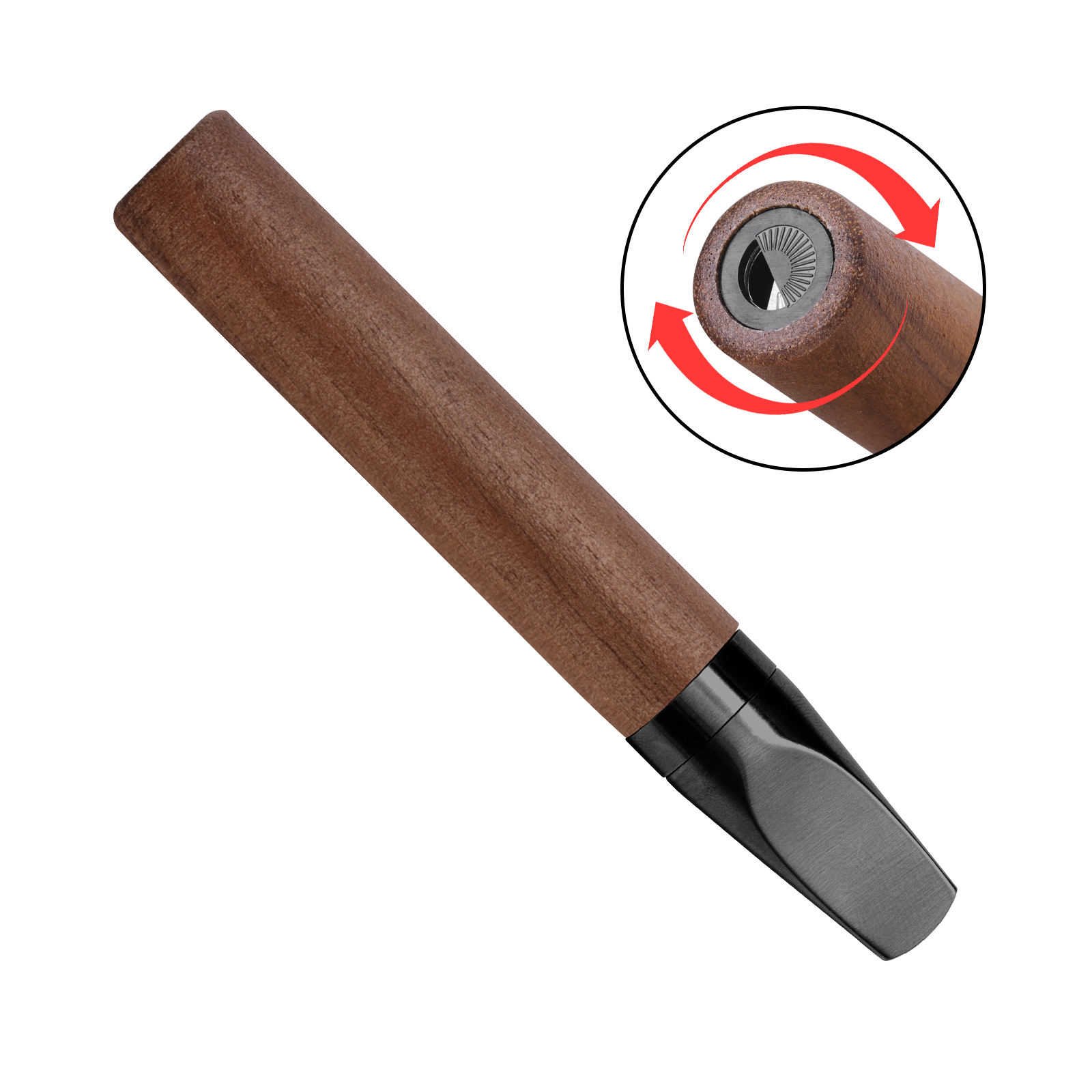 Grille d'aération réglable en bois de rose3