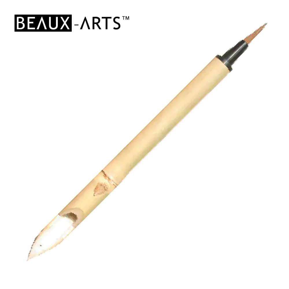 Reed Pen พู่กันวาดรูปแบบอักษร,อุปกรณ์สำหรับเขียนพู่กันไม้ไผ่สำหรับวาดภาพรายละเอียด