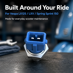 Sensore di Temperatura dell'Acqua per <span class=keywords><strong>Vespa</strong></span> Primavera Sprint S 50 <span class=keywords><strong>125</strong></span> 150 946 4T <span class=keywords><strong>3V</strong></span> LT125 LX125 LXV125 LXV150 LX150 LT150 58273R 875168 - Product Image 3