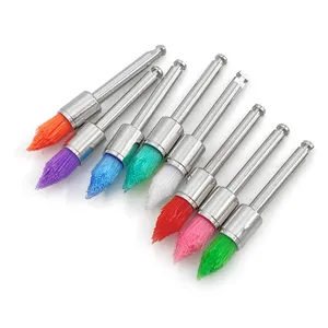100 Cepillos de Pulido Dental, Cepillos de Profilaxis para Limpieza Dental, Cepillos Planos de Nylon Tipo Latch, Productos Dentales para Blanqueamiento Dental - Product Image 3