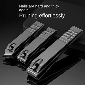 <span class=keywords><strong>Tagliaunghie</strong></span> Professionale in Acciaio Inossidabile Argento, Portatile, con Lama Curva e Piatta, Apertura Larga, Nuovo Design per Neonati - Product Image 3