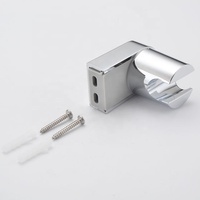 Barre de douche coulissante réglable en plastique ABS chromé avec design écologique, fixation murale pour salle de bain