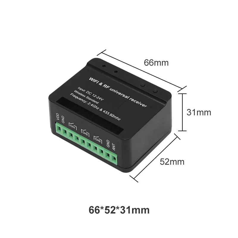 1 2 3 kanal akıllı Wifi otomatik operatör garaj kapısı açacağı alıcı