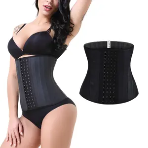 25 Staal Uitgebeende Vrouwen Latex Taille Trainer Cincher Gewichtsverlies Workout Sport Gordel Body Shaper Corset