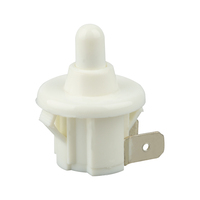 Interrupteur à glissière double pôle 6 broches DPDT pour appareils électroménagers 5A Max. Courant 250V Max. Plastique résistant à la tension