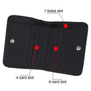 AndoBag Short <b>Wallets</b> for Women Genuine Cow Leather Portable Coin Purse Japanese Style Bifold <b>Wallet</b> Card Holder 1485 - Product Image 3