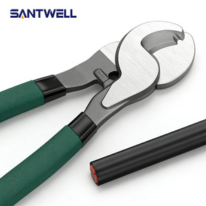 6/8/10 in Multifunctional Cable Cutter Manual Wire Stripping&Cutting <b>Pliers</b> Industrial Grade Electrician Tool with Sharp Blades - Product Image 5