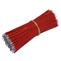 Fil de silicone pour batterie lithium nouvelle énergie - Haute température, haute pression, ultra-flexible, 300V, tailles 16/14/12 AWG, fabriqué en Chine