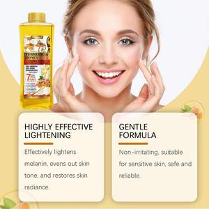 زيت أموكوكو المرطب للوجه والجسم 16.9 أونصة سائلة، مزيج الكركم والعسل مع زيوت الجوجوبا واللوز الحلو وبذور العنب وفيتامين E للبشرة الجافة - Product Image 6