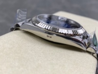 Montre de qualité supérieure, étanche, mécanique, 228-236, 40 mm, ARF Factory, acier 904L, mouvement VR3255, cadran bleu avec date, montre présidentielle