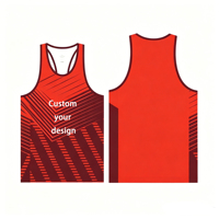Gilet de course Marathon 2026, accessoires de course personnalisés, gilet de sport Marathon, uniformes d'athlètes, impression personnalisée par sublimation