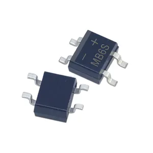 Nhà Sản Xuất Gói Ban Đầu Cầu Chỉnh Lưu Diode MB6S Linh Kiện Điện Tử Giai Đoạn Duy Nhất Diode CHỈNH LƯU