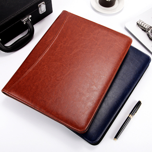 Customized A4 Multi-Function <strong>Zipper</strong> Portfolio <strong>Filing</strong> PU Leather <strong>Document</strong> <strong>Bag</strong> Pocket Pattern New Design <strong>Document</strong> Use <strong>Folder</strong> - Product Image 6