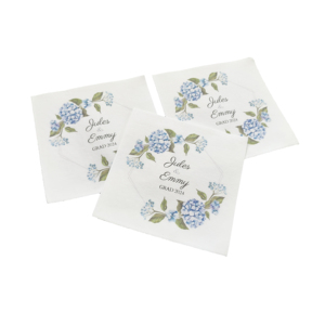 Tùy Chỉnh 2ply Giấy Trắng Khăn Ăn Với Logo Tự Nhiên Không Độc Hại Nguyên Liệu Bán Buôn Mô Giấy Khăn Ăn Bữa Ăn Tối Khăn Ăn - Product Image 1