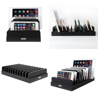 Sipolar 11 ranuras soporte de teléfono móvil soporte Multi dispositivos organizador teléfono soporte teléfono inteligente tabletas Accesorios