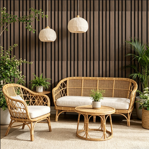 Panneaux muraux acoustiques en bois <span class=keywords><strong>de</strong></span> noyer et feutre NanGong 60x60cm, absorption acoustique très efficace, garantie 1 an, pour la maison, le bureau et le <span class=keywords><strong>studio</strong></span> - Product Image 4