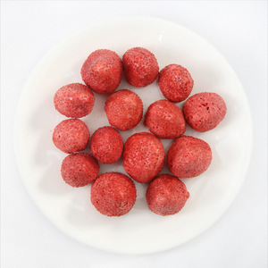 פירות יבשים באיכות פרימיום חטיפים בריאים 100% טבעי מחיר סיטונאי בתפזורת הקפאה פירות תותים מיובשים - Product Image 2