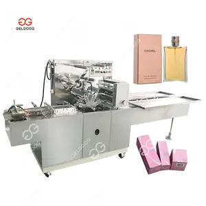 Cankey Cosmetics Box Plastic Covering Machine Condom Shisha Box Bopp Tape Full Automatic Packing Machine