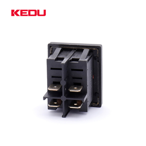 Kedu hy12 Chất lượng cao 250V 10A 4 pin Rocker chuyển đổi với không thấm nước - Product Image 2
