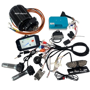 QSJ138D-90 4000W V3 미드 드라이브 모터(기어박스 428T 기어 체인 모터 포함) 파드라이버 ND72680 전기 오토바이용 QS138 90H MID - Product Image 3