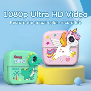 Cámara de Impresión Instantánea de Dinosaurios para Niños, 1080P, Pantalla de 2.4 Pulgadas, Mini Cámara de Video Digital Portátil, Fotografía con un Clic - Product Image 5