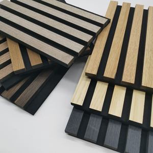 Rock Wool Panel <strong>Wood</strong> Acoustic Wall Panels Sound Thermal Insulation for Exterior Facade Curtain Wall Dedicated - Product Image 3