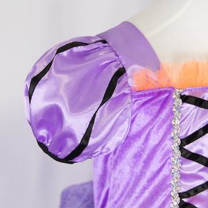 Nuevo vestido de tul con volantes de malla negra brillante <span class=keywords><strong>Original</strong></span> Minnie Cosplay disfraces de <span class=keywords><strong>bruja</strong></span> de Halloween para niñas - Product Image 5