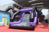 Xtreme Adrenaline Run Parcours d'obstacles en plein air Maison de rebond gonflable Cours de saut Jeux de sport interactifs gonflables pour adultes