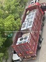 Vente directe transfrontalière : Refroidisseur industriel à injection Haitian 5/10 CV, refroidi par air, avec compresseur Copeland, conteneur 120L
