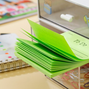 Bloc-notes personnalisé coloré à colle forte pour la planification quotidienne – Échantillon disponible - Product Image 5
