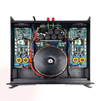 Amplificateur de puissance professionnel classe H/TD avec faible distorsion, régulation automatique de la vitesse, refroidissement, modes stéréo/parallèle/pont