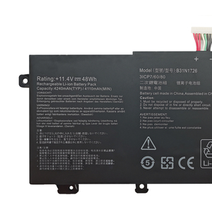 Batterie d'ordinateur portable de remplacement B31N1726 48Wh pour ASUS FX86F FX95D FX506H FA506Q FX80GD/GE/GM FX86FM, batterie rechargeable pour ordinateur portable - Product Image 2