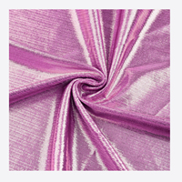 Tissu Métallique Spécial Effet Brossé Iridescent Extensible dans les 4 Sens pour Robes de Scène, Robes et Maillots de Bain – Grande Vente