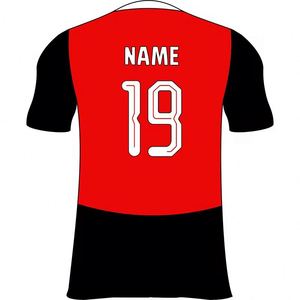 เสื้อฟุตบอลผู้ชายแบบสั่งทำพิเศษ 25/26 ผลิตจากโพลีเอสเตอร์ 100% พิมพ์ลายด้วยความร้อน แห้งเร็ว น้ำหนัก 220 กรัม ชุดกีฬาคุณภาพพรีเมียม - Product Image 2