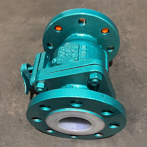Ball Valve Plastic Ball High Temperature Chemical Liquid Manual Two Piece Corrosive Media Application - Product Image 3