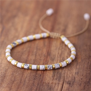 Men's Woman Natural Stone Tibetan Friendship Dainty <strong>Beads</strong> <strong>Bracelets</strong> Lovers Couples Yoga Meditation Reiki Wristband Jewelry Gifts - Product Image 5