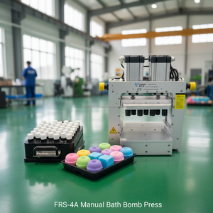 <b>Small</b> <b>CNC</b> Pneumatic Bath Bomb Forming <b>Machine</b> (Power Press) Multifunctional Economic Choice for Home Spa & Craft Business - Product Image 1