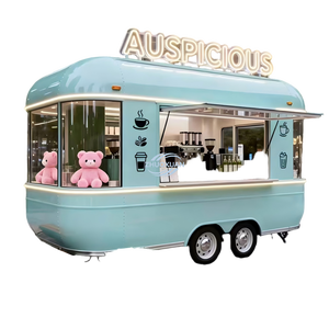 Camión de Comida Personalizado con Enfoque en Servicio, Carrito Móvil con Cocina Completa para Venta de Snacks y Helados al Aire Libre - Product Image 1