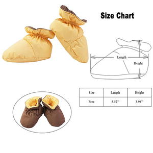 Gros <span class=keywords><strong>Cosy</strong></span> Down Hiver Chaud Pantoufles Intérieures Lit Bébé Filles Chaussures Cheville Bottes De Neige Pieds Plus Chaud 4-12 Mois - Product Image 3