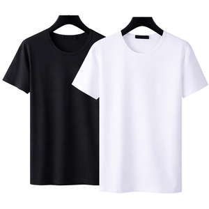 เสื้อยืดผู้ชายสำหรับฤดูร้อน ผ้าฝ้าย 100% พิมพ์ลายซิลค์สกรีน เนื้อผ้านุ่ม ระบายอากาศดี คอกลม แขนสั้น ใส่ได้ทั้งชายและหญิง สวมใส่สบายๆ น้ำหนัก 180 กรัม - Product Image 1