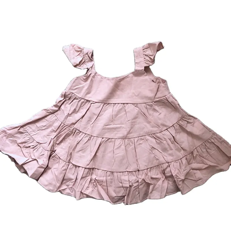 Dresses Casual Children Clothes Cotton for Girl 2-10 Year Fashion Design Small Baby Girls Party Wear Dress