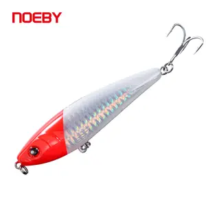 Noeby kalem cazibesi batan 95mm 25g Stickbait cazibesi olta takımı uzun döküm Lures