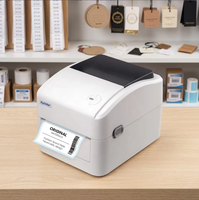 Printer Label Barcode Hitam Putih Xprinter XP-420B 4x6 Roll Sticker Thermal dengan Antarmuka USB 203dpi 152mm/detik