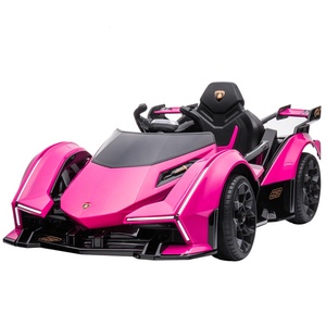 Voiture électrique pour enfants <span class=keywords><strong>Lamborghini</strong></span> V12 sous licence 2021, nouvelle voiture jouet, 12v - Product Image 4