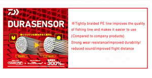 <span class=keywords><strong>DAIWA</strong></span> haute qualité en gros UVF DURASENSOR X8 Si2 PE 150m ligne <span class=keywords><strong>brins</strong></span> tressé ligne de pêche - Product Image 4
